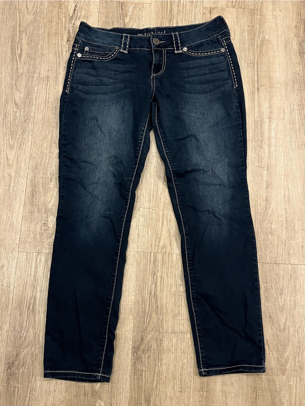 Maurices M-S Dark Wash Women’s Jeans - Classic Straight Fit